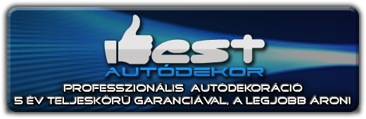 Professzionális autódekoráció, autómatricázás, a legjobb áron!